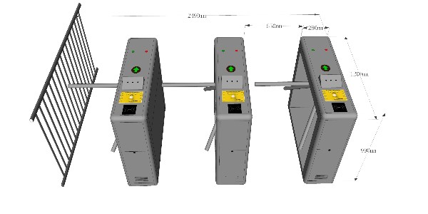 防靜電門禁閘機的使用功能詳解